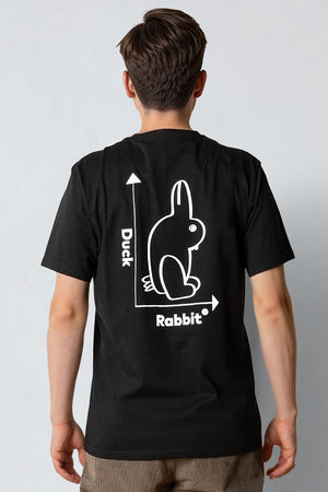 Clean Cut Copenhagen Duck Rabbit t-shirt Black
