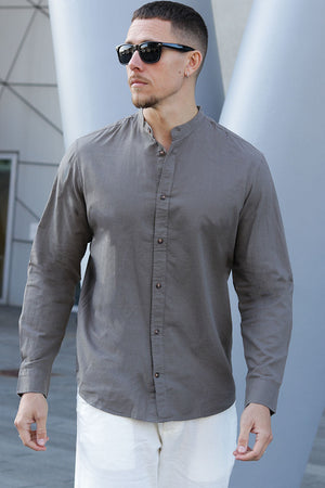 Jack & Jones Summer Band Shirt LS Falcon