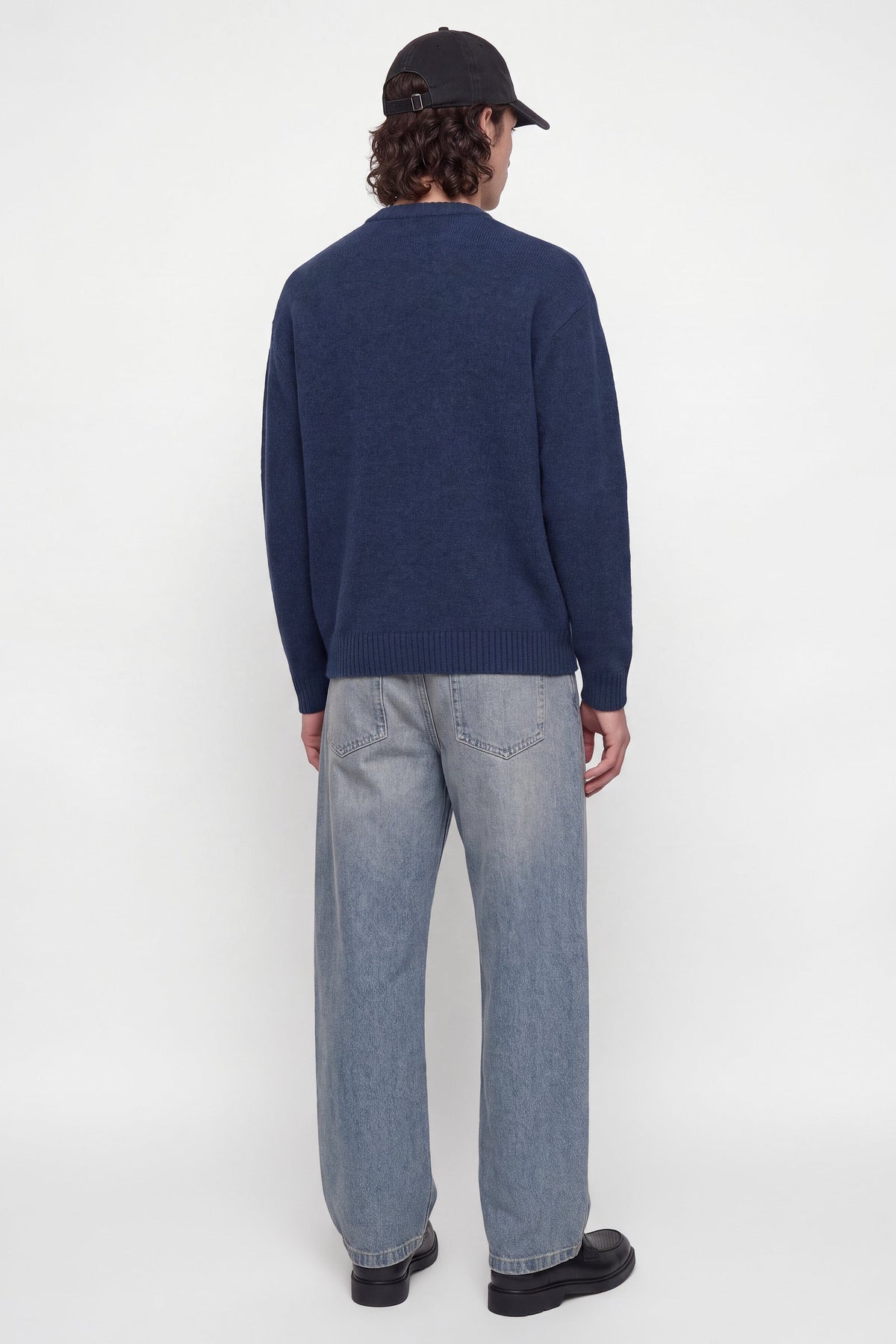 Jack & Jones Soho Ollie Knit Crew Neck SN Navy Blazer