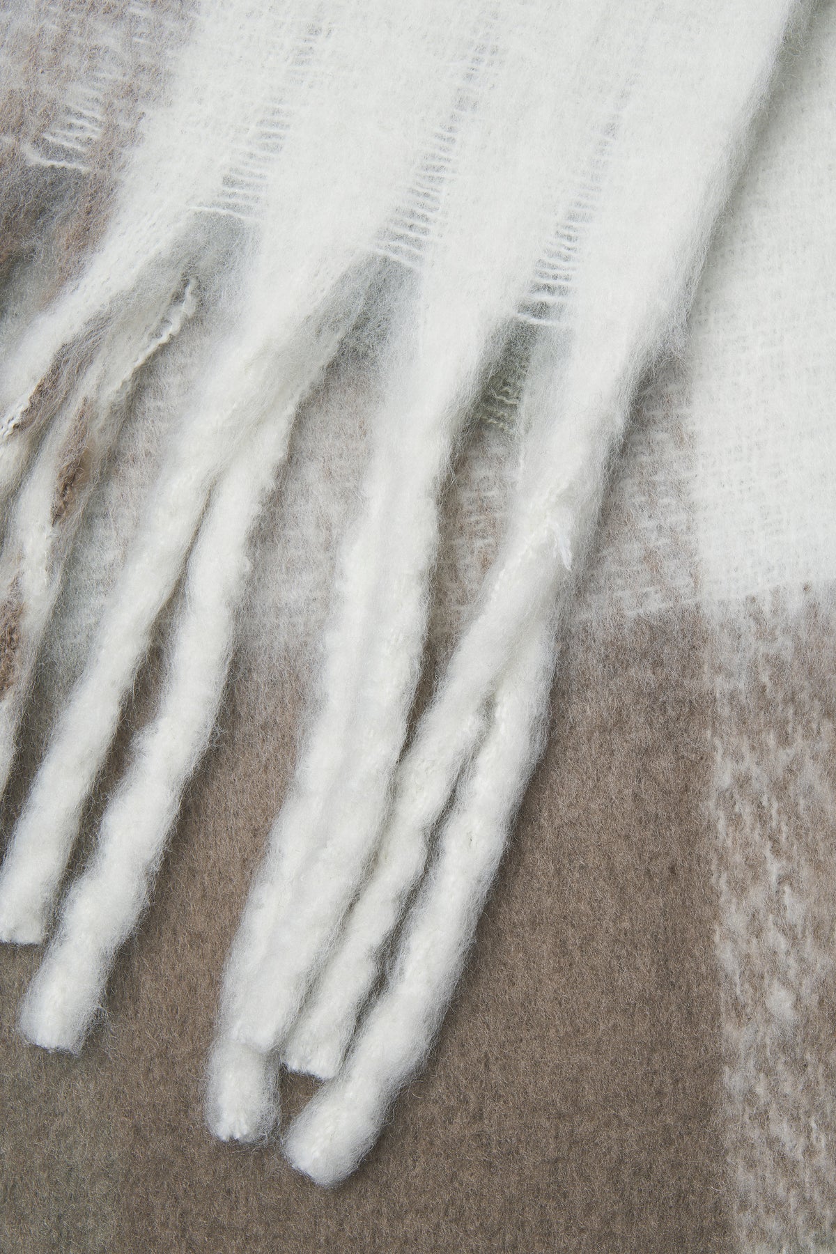 Jack & Jones Dave Chunky Scarf Cloud Dancer