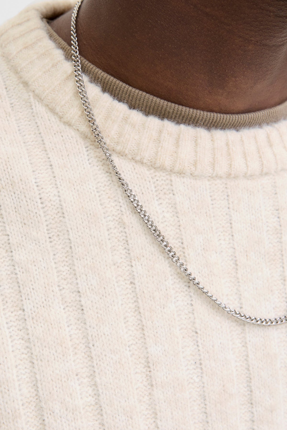 Jack & Jones Bradley Carter Knit Crew Neck Moonbeam