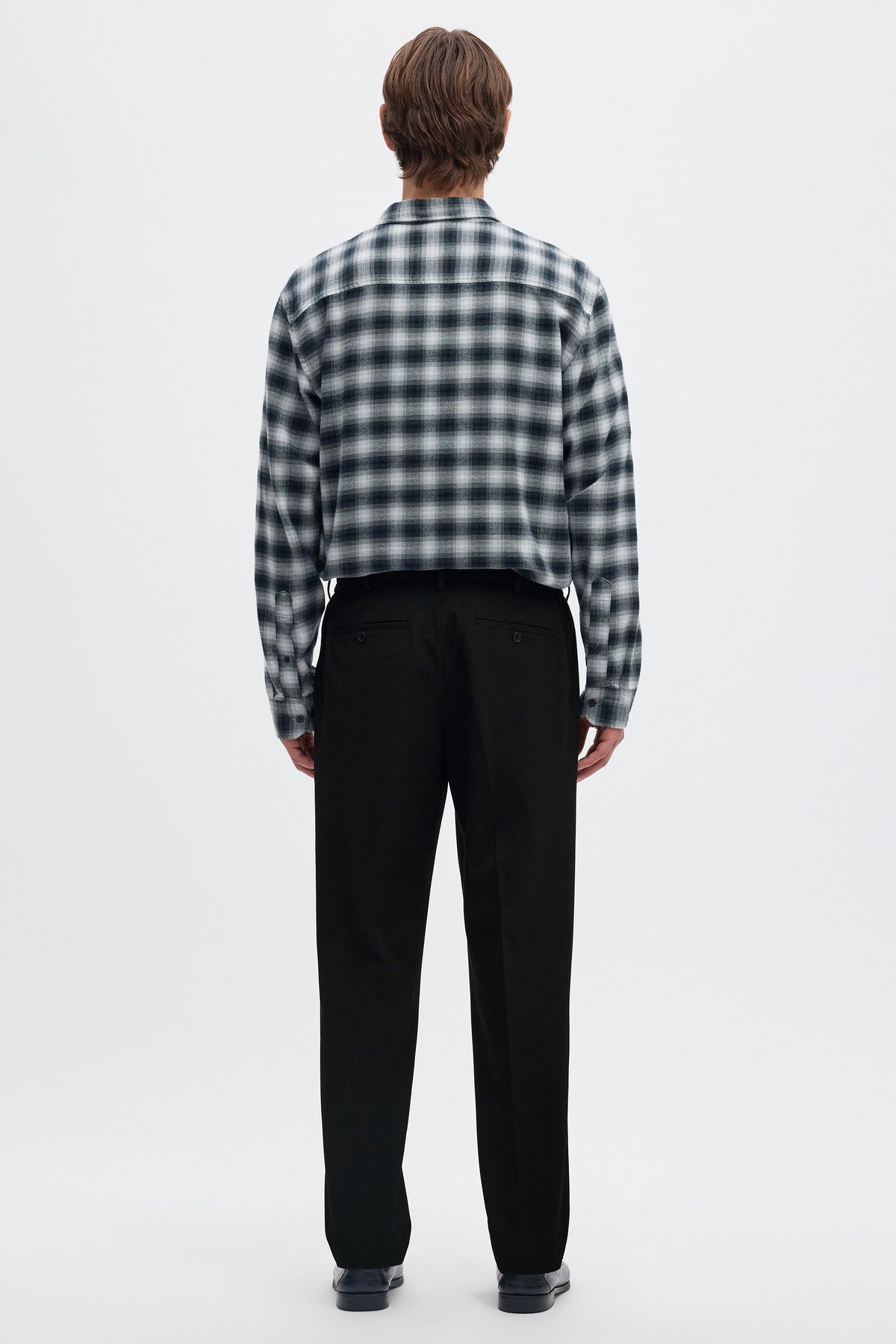 Selected 190-Reg Tapered Finn Flex Pants Black