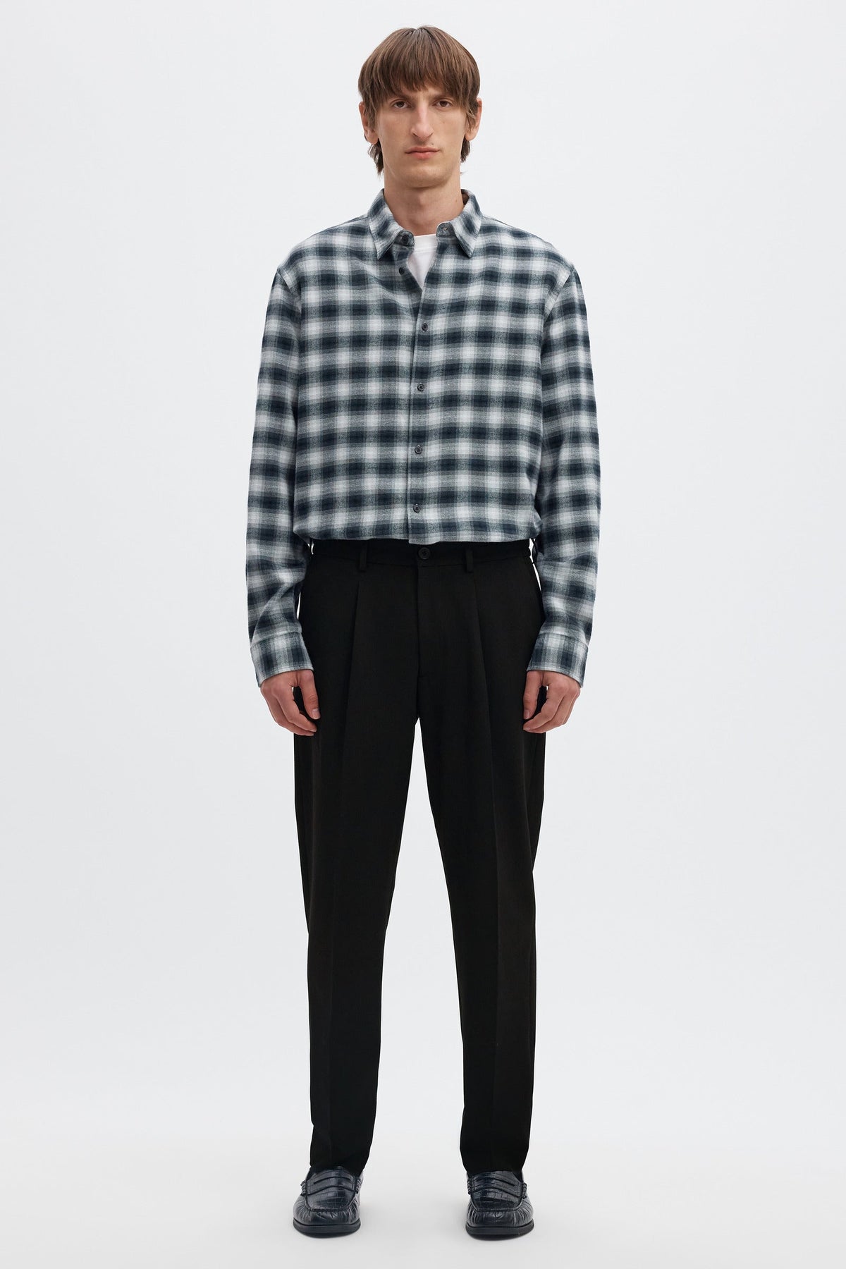 Selected 190-Reg Tapered Finn Flex Pants Black