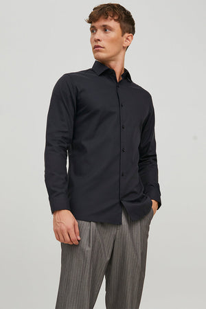 Jack & Jones Parker Wrinkle Resistant Shirt LS Black