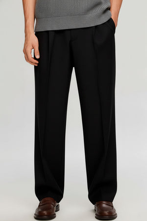 Selected Loose Finn Flex Pants Black