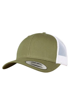 Flexfit Retro Trucker Olive / White