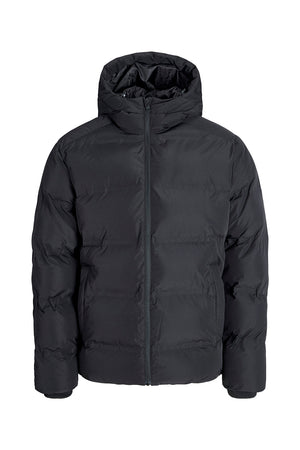 Jack & Jones Soho Puffer Hood Jacket Black