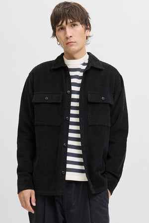 Jack & Jones Perfect Corduroy Overshirt Black
