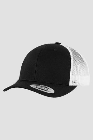 Flexfit Retro Trucker Black / White
