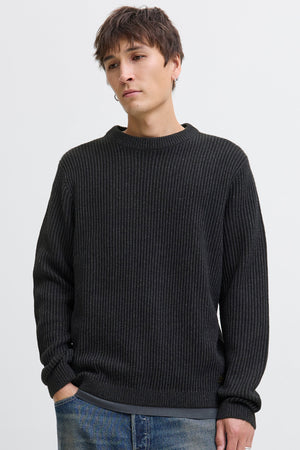 Jack & Jones Dover Knit Crew Neck SN Black