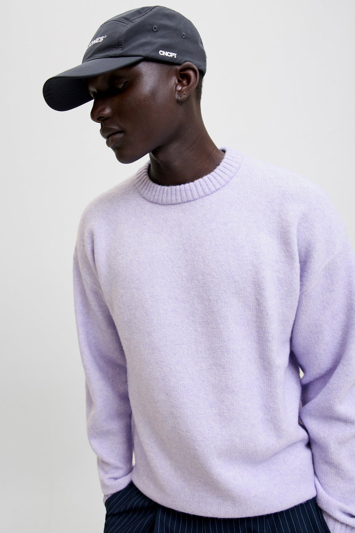 Jack & Jones Soho Ollie Knit Crew Neck SN Cosmic Sky