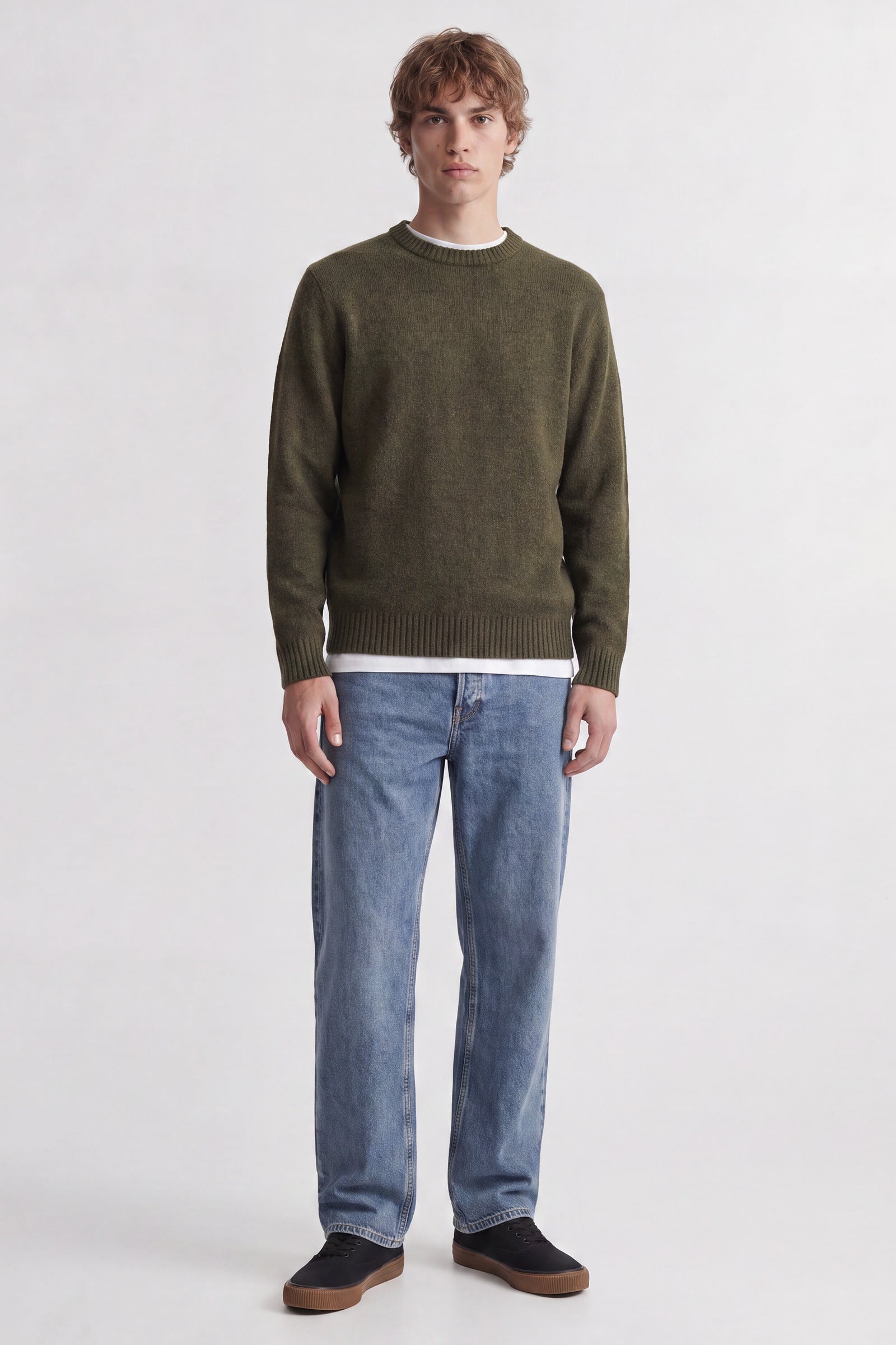 Jack & Jones Soho Ollie Knit Crew Neck SN Rosin