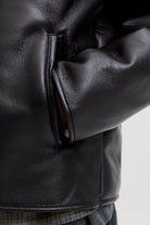 Jack & Jones Fade Pu Bomberjakke Black