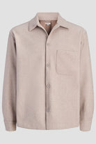 Jack & Jones Regent Overshirt Ls Oatmeal