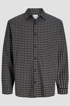 Jack & Jones Carter Check Shirt LS SN Black