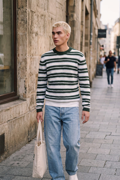 Jack & Jones Salamanco Knit Crew Neck Pine Grove