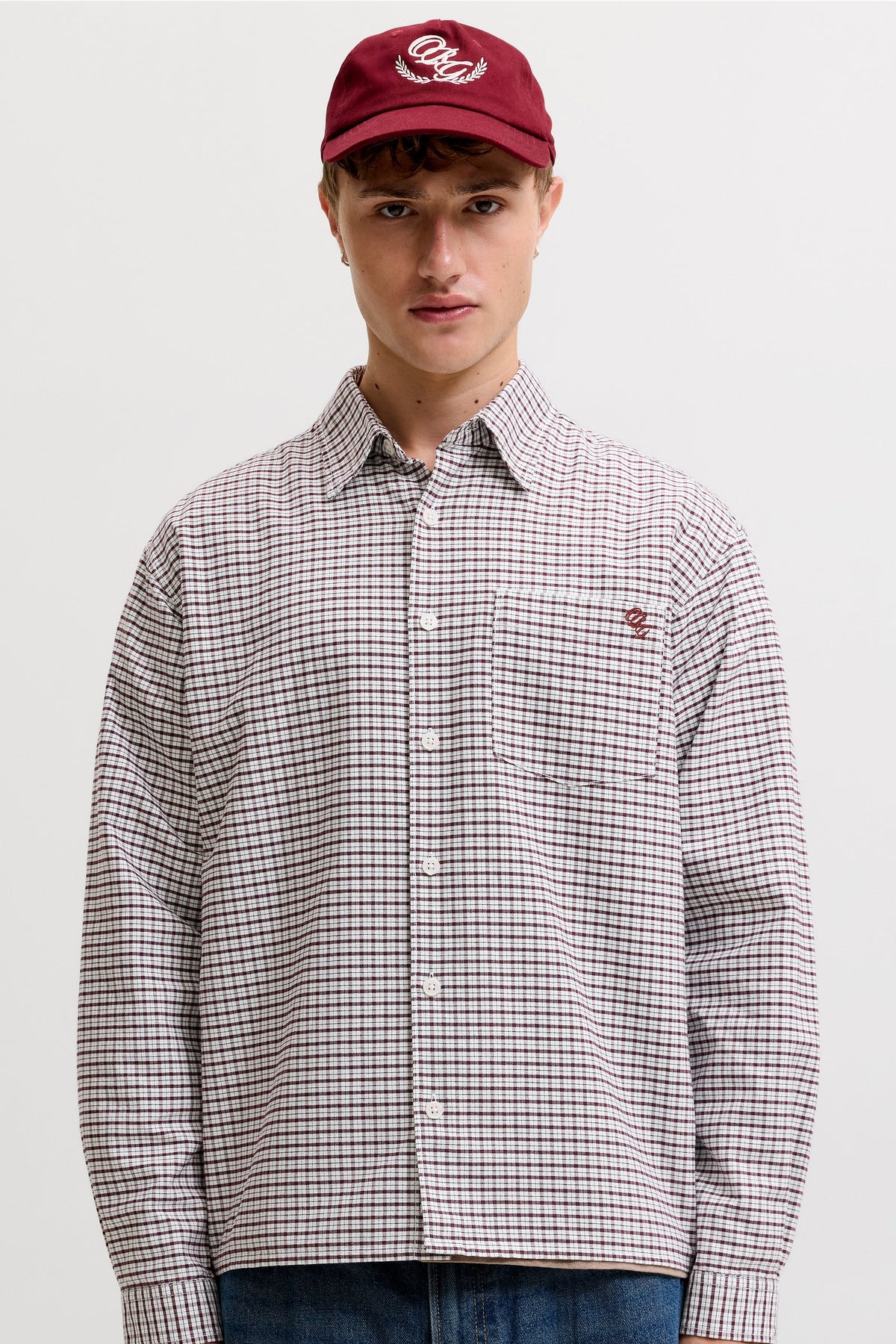Jack & Jones Frederiksberg Oxford Shirt Ls Chocolate Truffle