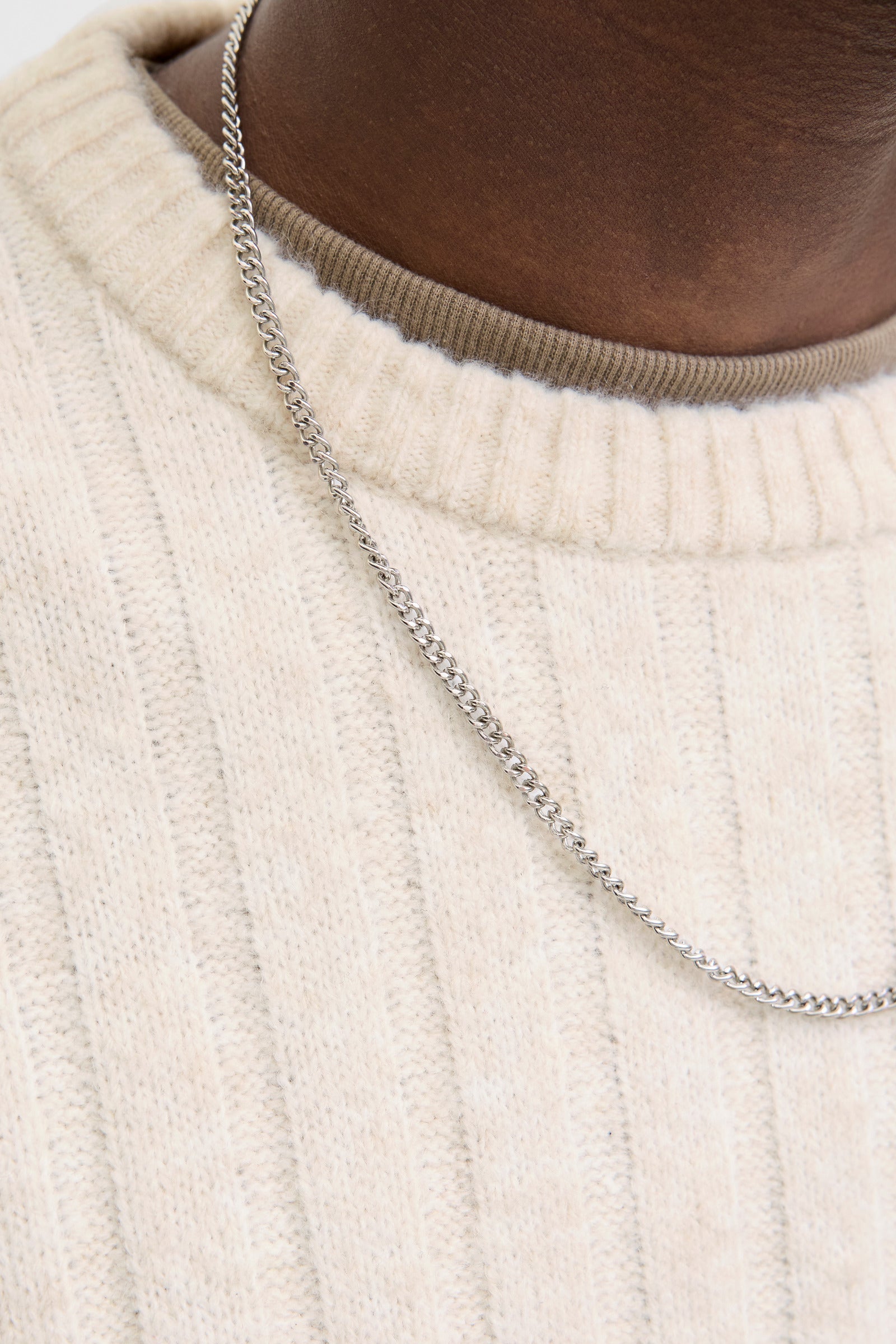 Jack & Jones Bradley Carter Knit Crew Neck Moonbeam