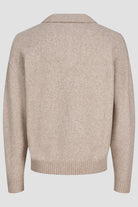 Jack & Jones Soho Ollie Knit Split Neck Atmosphere