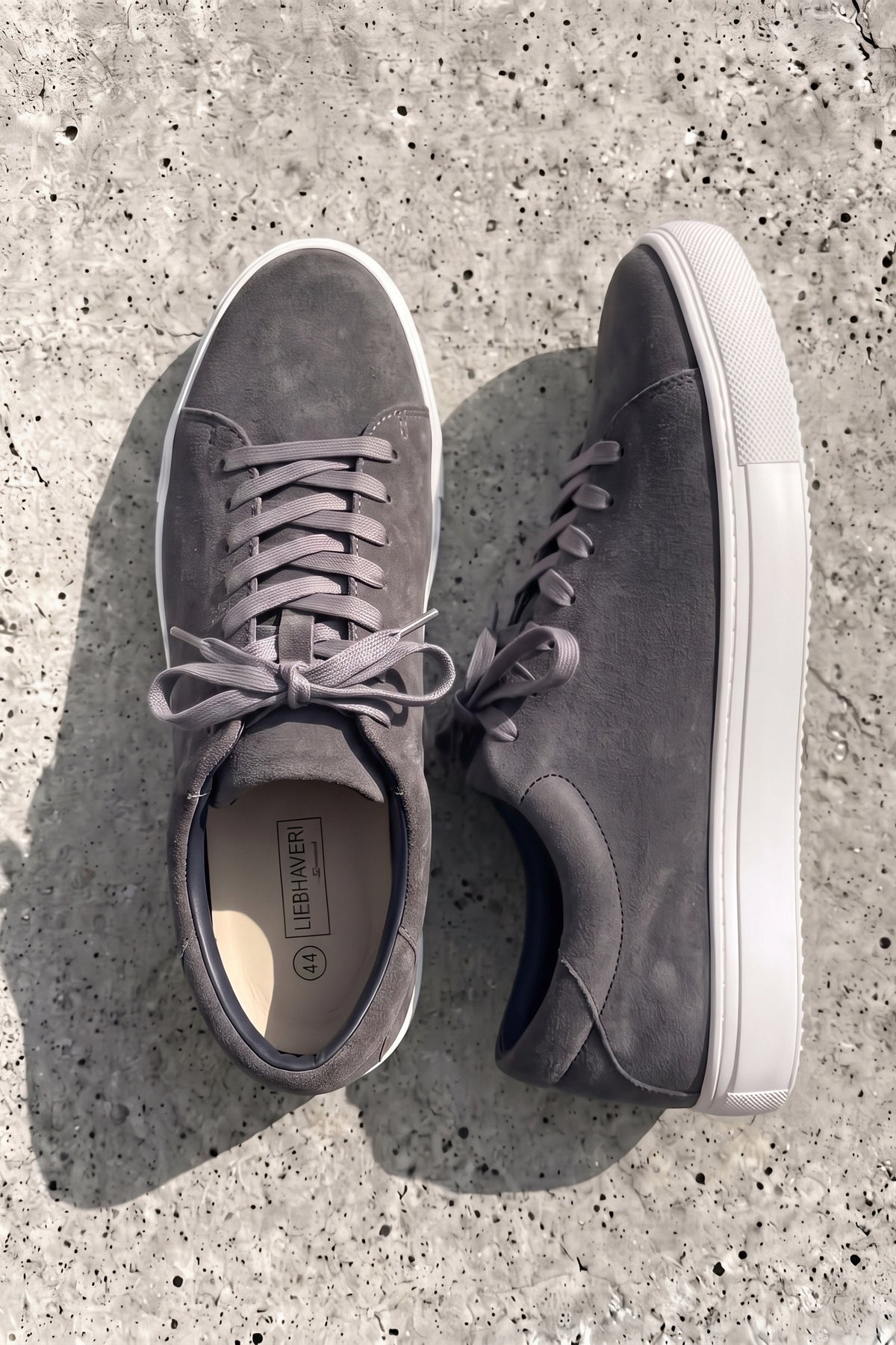 Liebhaveri Liberty Sneaker Suede Antracit