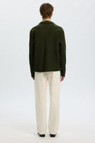 Selected Nealy Knit Reg Workwear Cardi Forest Night