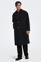 Only & Sons Stanley Coat Black