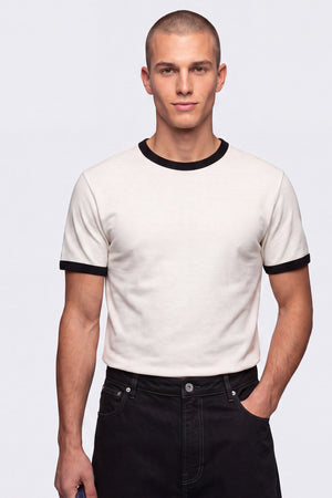 Only & Sons Willo Reg Tee Cloud Dancer
