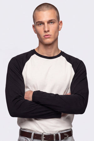 Only & Sons Heaton Raglan LS Tee Cloud Dancer