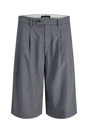 Jack & Jones Bill Flint Wide Fit Dress Shorts  Ultimate Grey