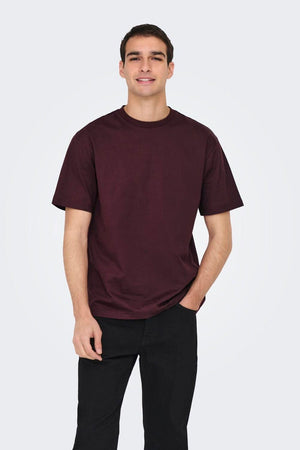 Only & Sons Fred Life Rlx SS Tee Port Royale