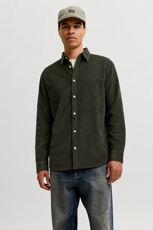 Jack & Jones Field Cord Shirt LS SN Rosin