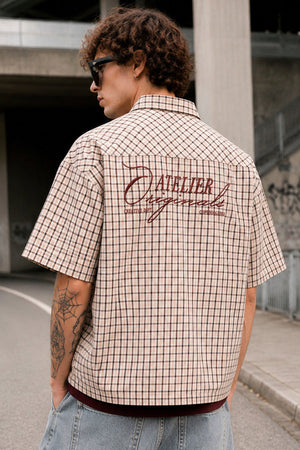 Jack & Jones Savona Austin Shirt SS Antique White