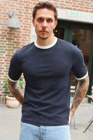 Only & Sons Willo Reg Tee Dark Navy