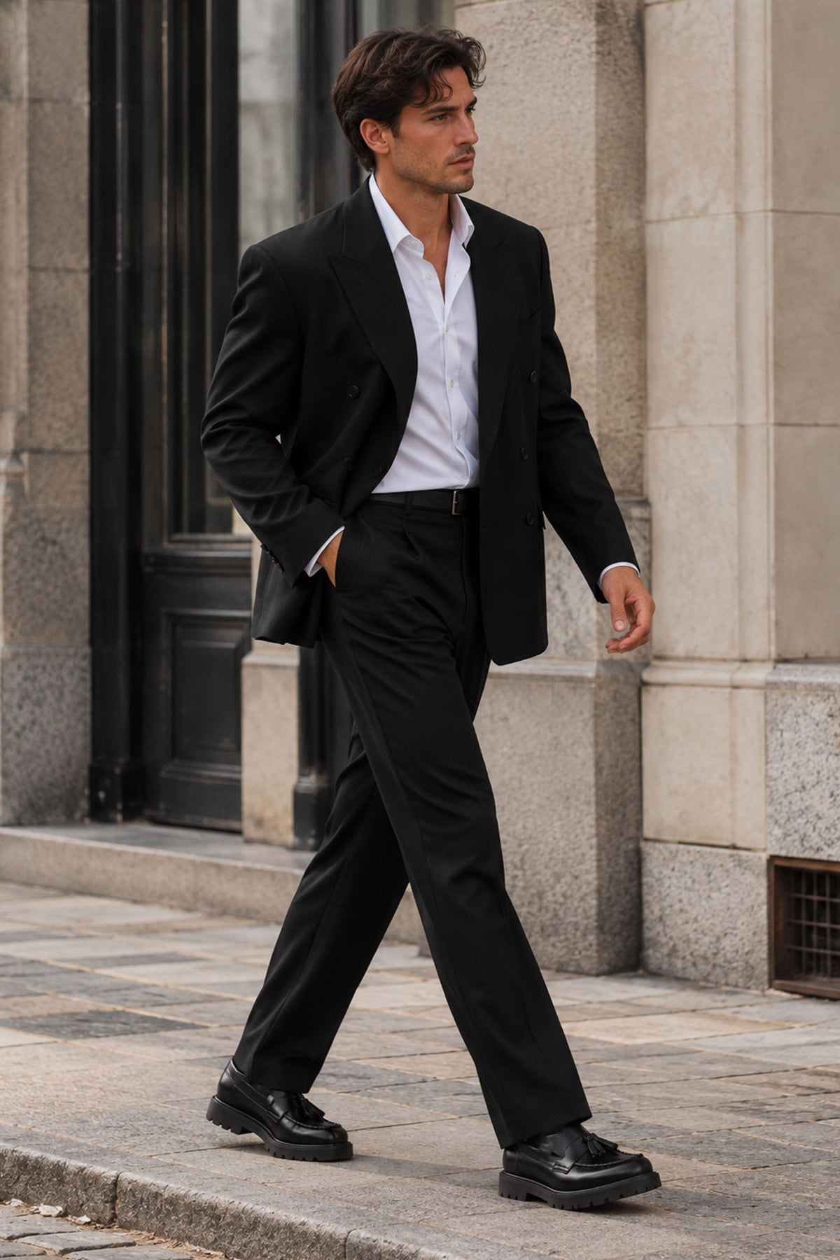 Selected Liam Trousers Flex Black