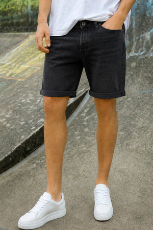 Jack & Jones Rick Regular Fit Shorts 360 Black Denim