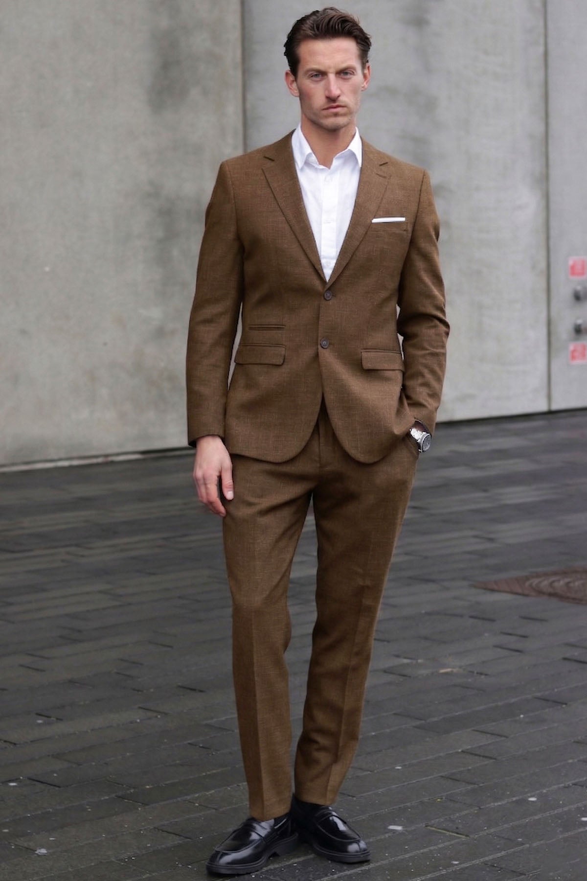 Selected Slim Oasis Linen Blazer Delicioso