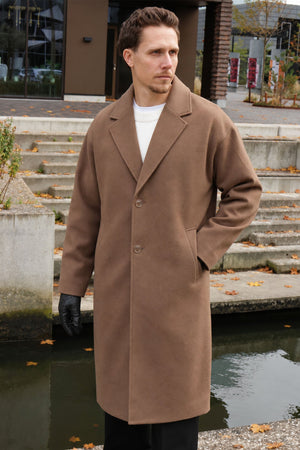 Only & Sons Stanley Coat Walnut