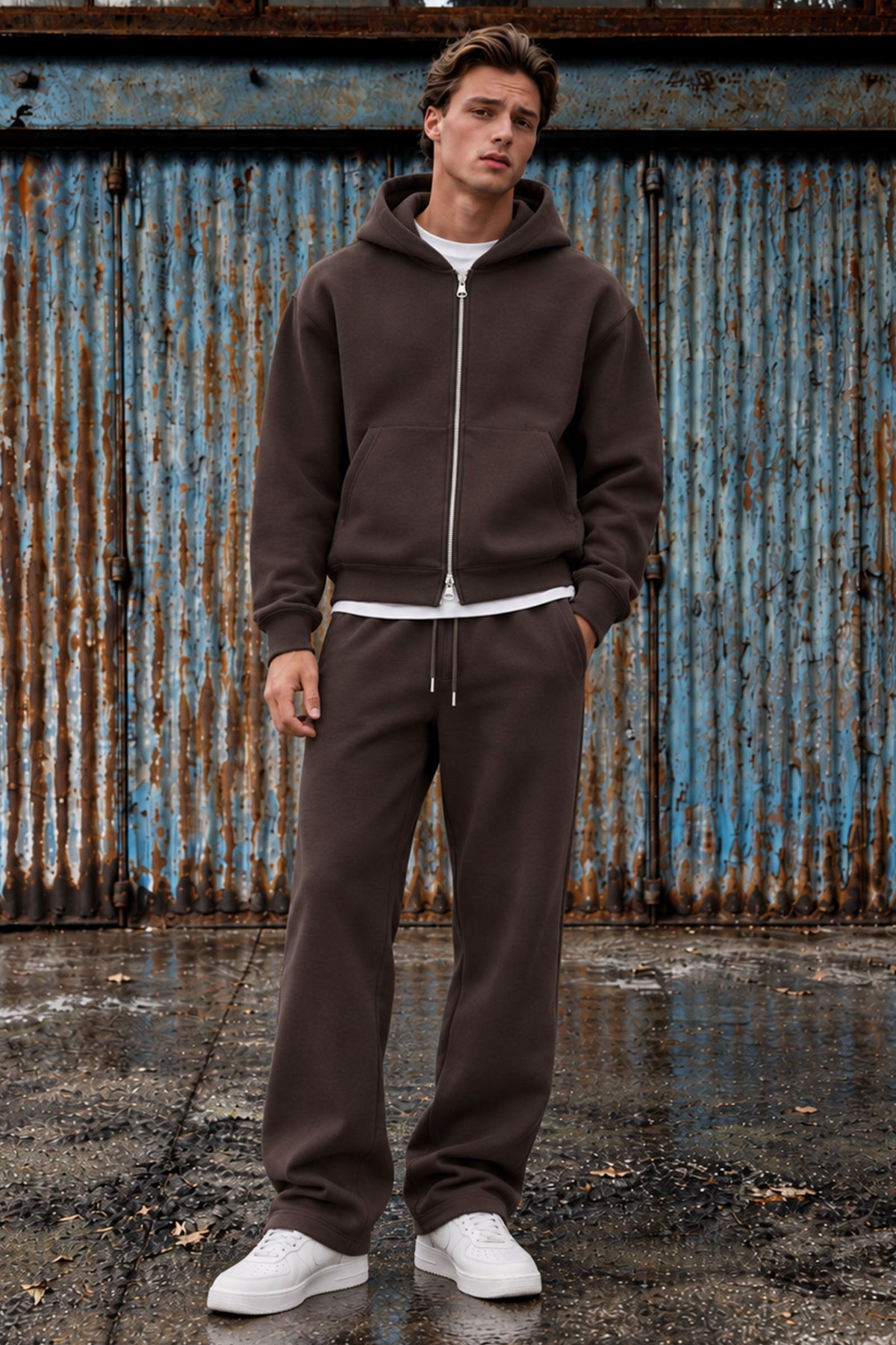 Jack & Jones Legacy Scuba Sweat Pants Chocolate Torte