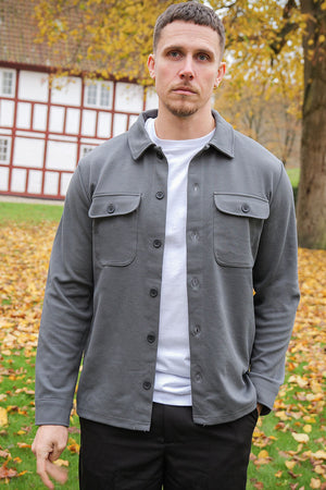 Only & Sons New Kodyl Grey Pinstripe Shirt