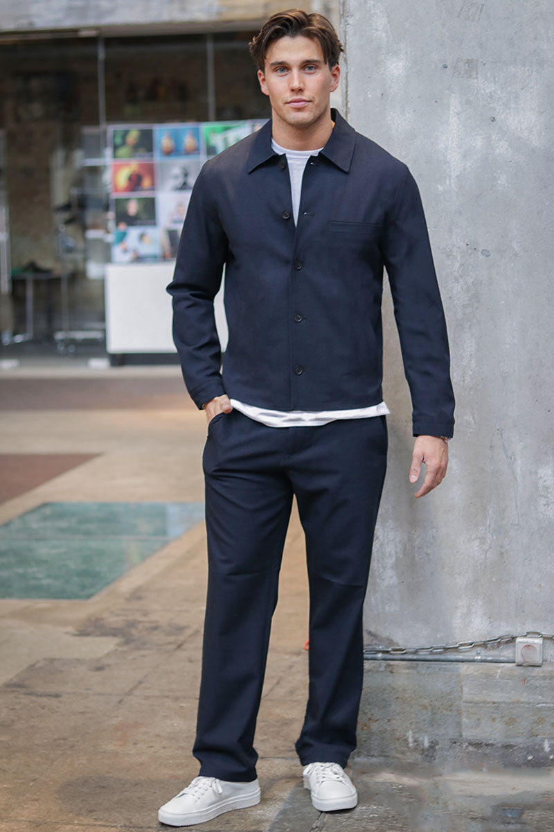 Selected Robert Straight Pant Dark Sapphire