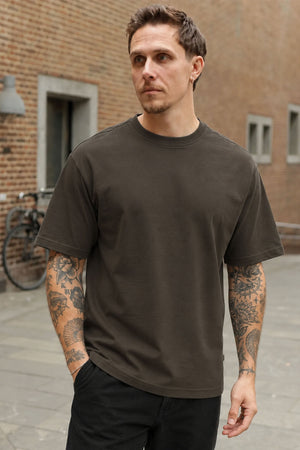 Only & Sons Fred Relaxed Life SS Tee Mulch