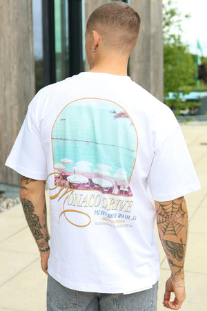 Jack & Jones Jorsanremo Back Tee SS Crew Neck SN Bright White