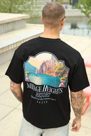 Jack & Jones Sanremo Back Tee SS Crew Neck Sn Czarny
