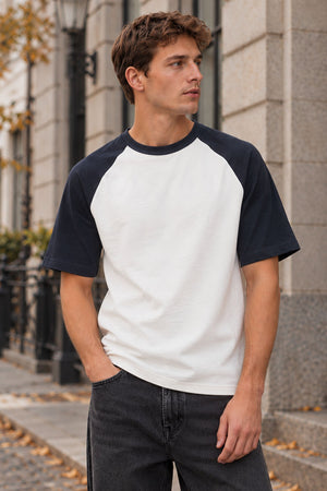 Only & Sons Heaton Raglan SS Tee Cloud Dancer