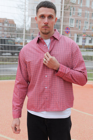 Jack & Jones Cofade Overdyed z długim rękawem Hot Pink