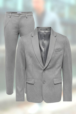 Kompletny Comfort Suit - Medium Grey Melange