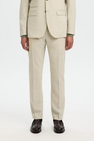 Selected Slim Oasis Linen Trouser Egret