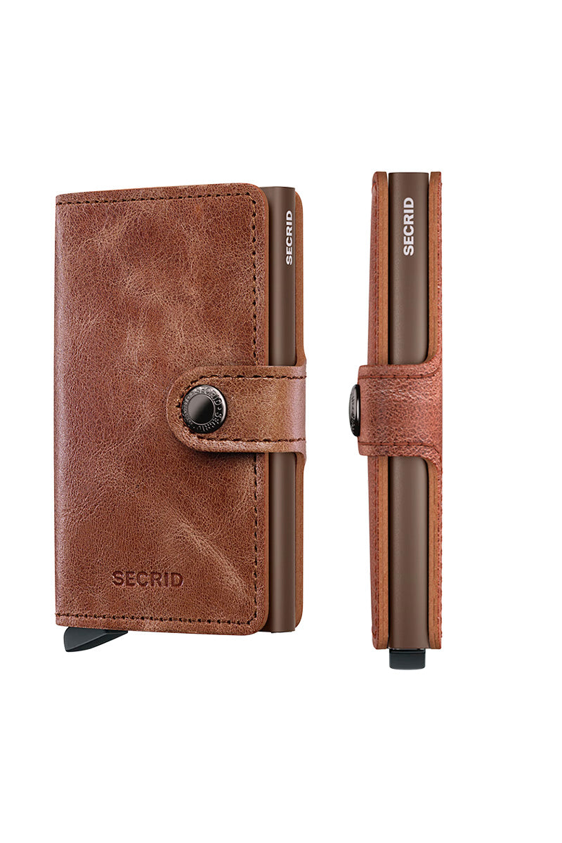 Secrid Miniwallet Cognac-Brown