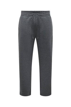 Only & Sons Goyle Wide Scuba Pant Dark Grey Melange