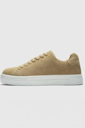 Selected David Chunky Suede Sneaker 2.0 Sand
